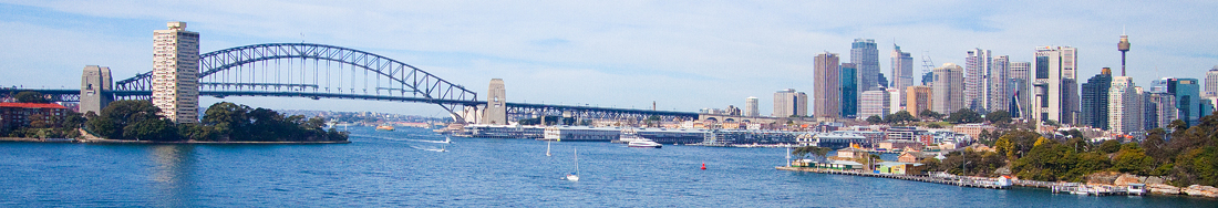 Photo of Sydney Harbour with Sydney Harbour Brdige and Sydney skyline